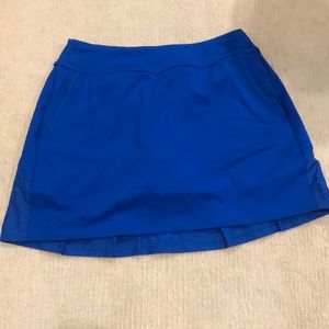 Under Armour blue golf skirt skort